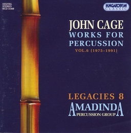 Image du média "1975-1991 WORKS FOR PERCUSSION VOL 6 de John CAGE"