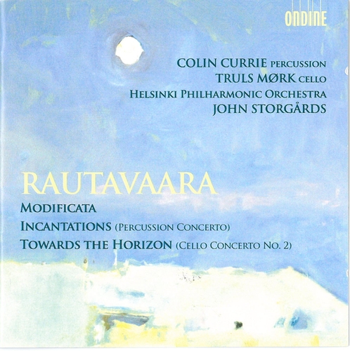 Couverture MODIFICATA/ INCANTATIONS/ TOWARDS THE HORIZON de Einojuhani RAUTAVAARA