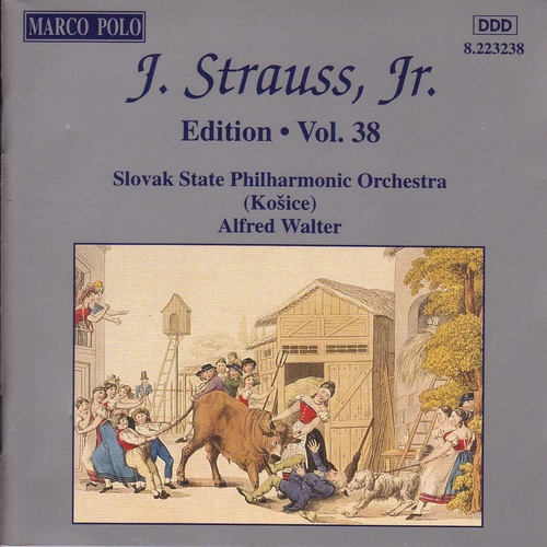 Couverture EDITION - VOL.38 de Johann II STRAUSS