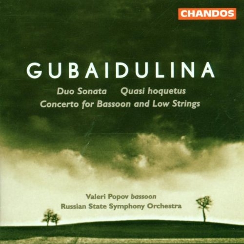 Couverture DUO SONATA / QUASI HOQUETUS / CONCERTO FOT BASSOON de Sofia GUBAÏDULINA