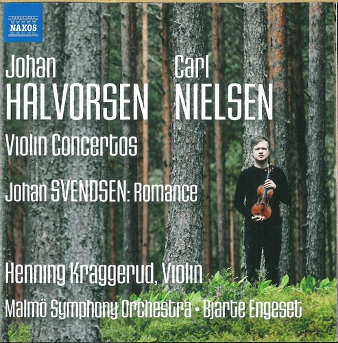 Couverture VIOLIN CONCERTOS (+ NIELSEN/ + SVENDSEN) de Johan HALVORSEN