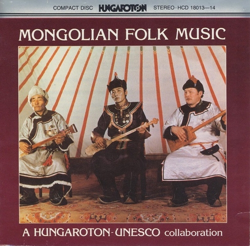 Couverture MONGOLIAN FOLK MUSIC