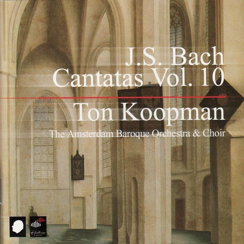 Couverture CANTATE:   2,20,44,73,101,119,134A,134,180 (VOL.10) de Johann Sebastian BACH