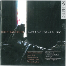 Image du média "SACRED CHORAL MUSIC de John TAVERNER"