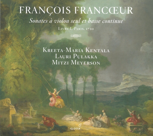 Couverture SONATES A VIOLON SEUL ET BASSE CONTINUE de François FRANCOEUR "LE CADET"