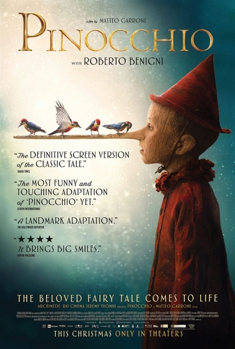 Couverture PINOCCHIO de Matteo GARRONE