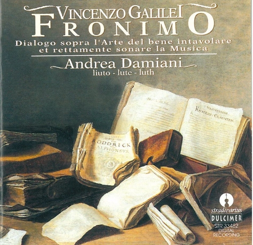 Couverture FRONIMO, DIALOGO SOPRE L'ARTE DEL BENE INTAVOLARE ... de Vincenzo GALILEI