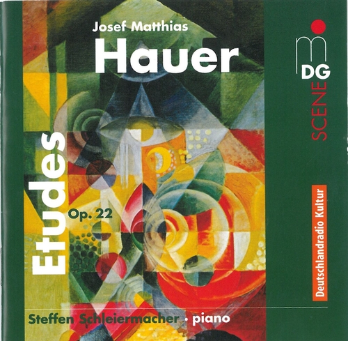 Couverture ETUDES OP.22 de Jozef Matthias HAUER