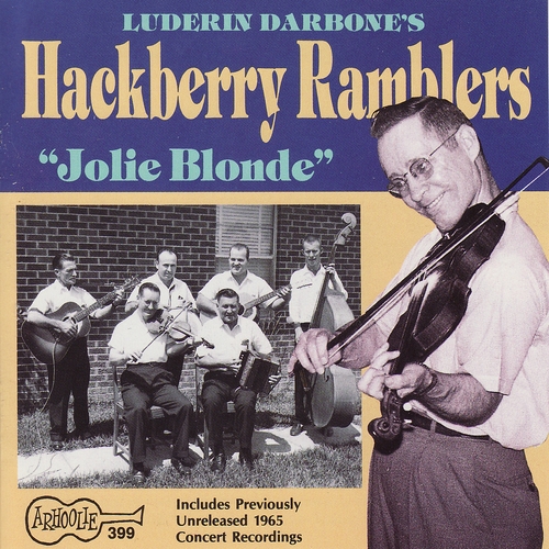 Couverture JOLIE BLONDE de HACKBERRY RAMBLERS