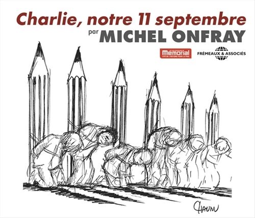 Couverture CHARLIE, NOTRE 11 SEPTEMBRE de Michel ONFRAY