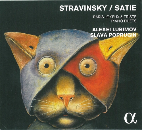 Couverture PARIS JOYEUX & TRISTE (+ SATIE) de Igor STRAVINSKY