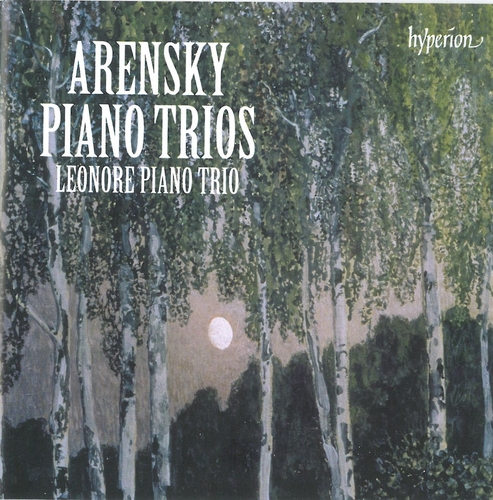 Couverture TRIO CLAVIER OP.32 & 73 (+ RACHMANINOV) de Anton Stépanovitch ARENSKY