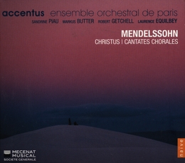 Image du média "CHRISTUS / CANTATES CHORALES de Felix MENDELSSOHN-BARTHOLDY"