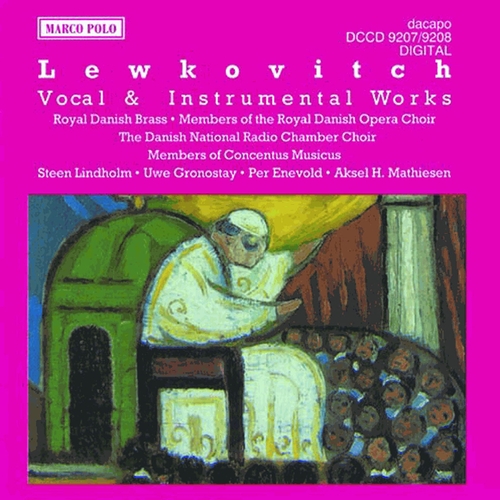 Couverture OEUVRES INSTRUMENTALES ET VOCALES de Bernhard LEWKOVITCH