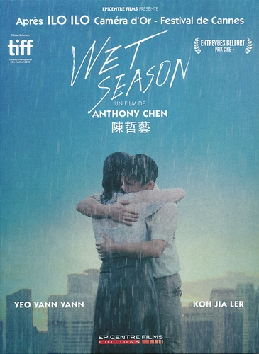 Couverture WET SEASON de Anthony CHEN