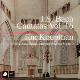 Image du média "CANTATE:  16,27,39,43,49,79,82,102,170 (VOL.16) de Johann Sebastian BACH"