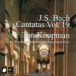 Image du média "CANTATE:  88,51,72,145,159,117,171,174,188,193 (VOL.19) de Johann Sebastian BACH"