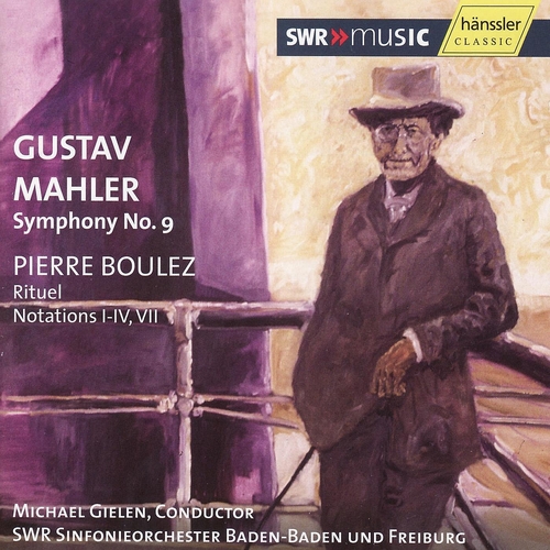 Couverture SYMPHONIE  9 (+ BOULEZ: RITUEL / NOTATIONS I-IV,VII) de Gustav MAHLER