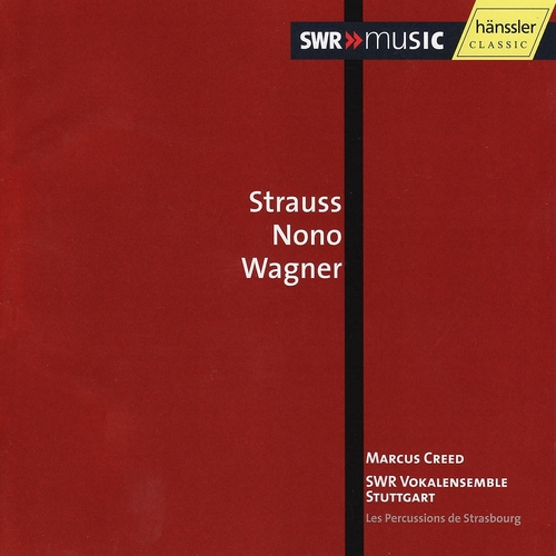 Couverture OEUVRES CHORALES (+ WAGNER, NONO) de Richard STRAUSS