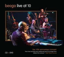 Couverture LIVE AT 10. THE 10TH ANNIVERSARY CONCERT de BEOGA