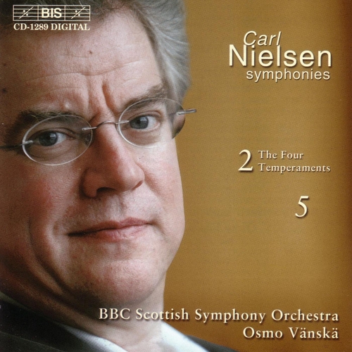 Couverture SYMPHONIE 2,5 de Carl August NIELSEN