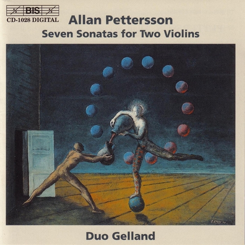 Couverture SONATE 2 VIOLONS 1-7 / LAMENTO / ... de Allan PETTERSSON