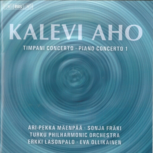 Couverture TIMPANI CONCERTO/ PIANO CONCERTO de Kalevi AHO