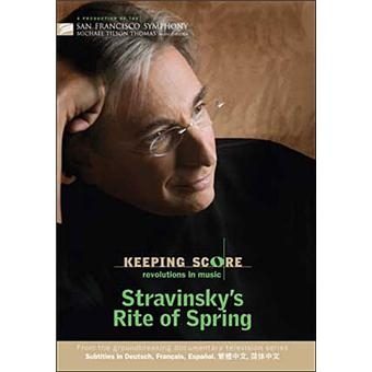 Couverture KEEPING SCORE - SACRE DU PRINTEMPS de Igor STRAVINSKY