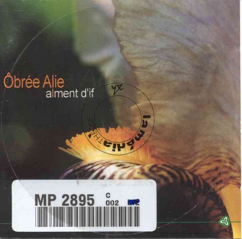 Couverture ALMENT D'IF de ÔBREE ALIE