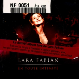 Image du média "EN TOUTE INTIMITE de Lara FABIAN"