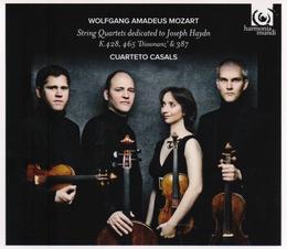 Image du média "QUATUOR CORDES 14,16,19 "DEDIES A HAYDN" de Wolfgang Amadeus MOZART"