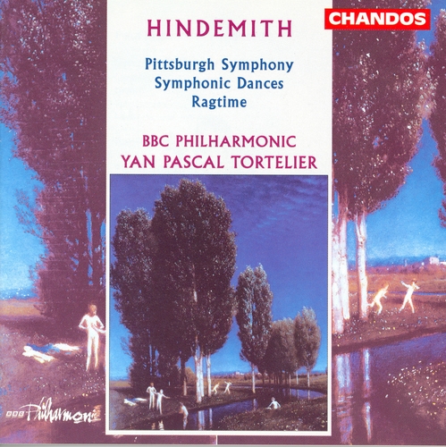 Couverture PITTSBURGH SYMPHONY / DANCES SYMPHONIQUES / RAGTIME de Paul HINDEMITH