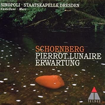 Couverture PIERROT LUNAIRE / ERWARTUNG de Arnold SCHOENBERG