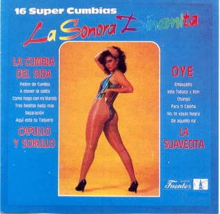 Couverture 16 SUPER CUMBIAS de LA SONORA DINAMITA