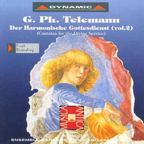 Couverture DER HARMONISCHER GOTTESDIENST (VOL.2) de Georg Philipp TELEMANN