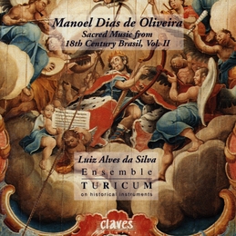 Image du média "SACRED MUSIC FROM 18TH CENTURY BRAZIL de Manoel DIAS DE OLIVEIRA"