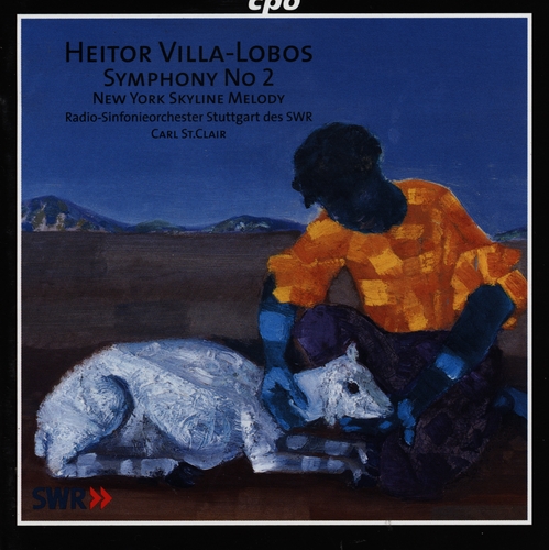 Couverture SYMPHONIE  2 / NEW YORK SKYLINE MELODY de Heitor VILLA-LOBOS