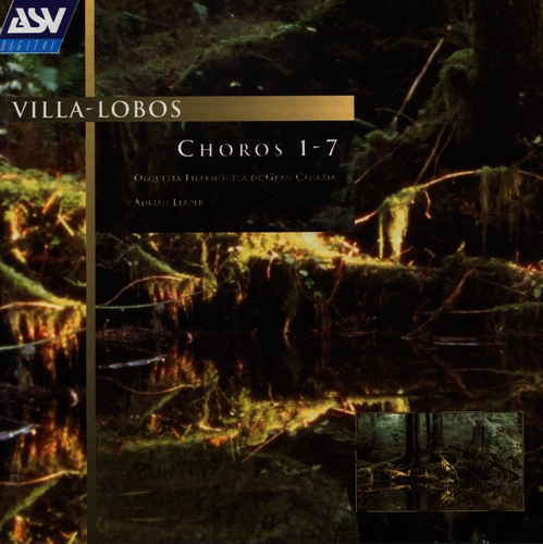 Couverture CHÔROS 1-7  / INTRODUCTION AUX CHÔROS de Heitor VILLA-LOBOS