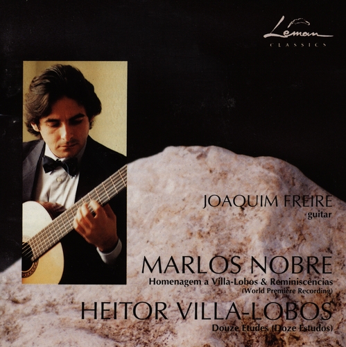 Couverture ETUDES GUITARE 1-12 (+ NOBRE) de Heitor VILLA-LOBOS