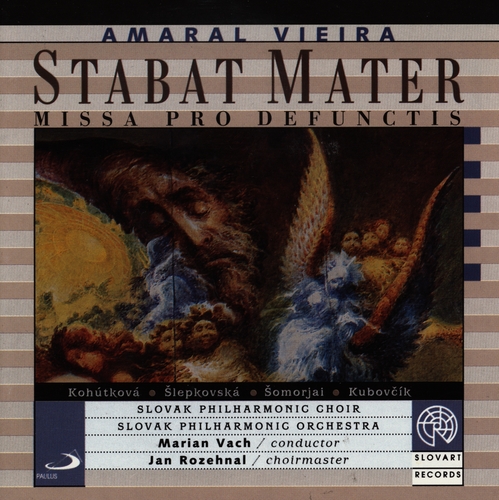 Couverture STABAT MATER / MISSA PRO DEFUNCTIS de Amaral VIEIRA