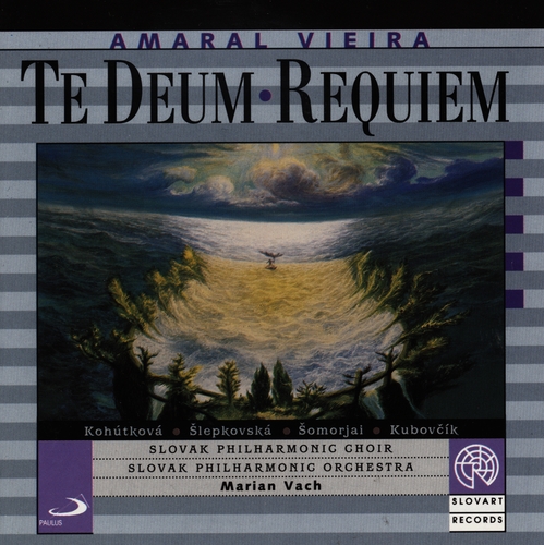 Couverture TE DEUM / REQUIEM de Amaral VIEIRA