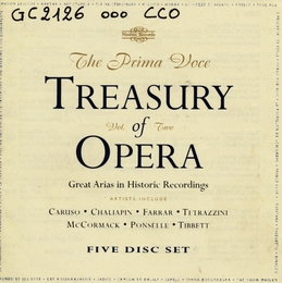 Image du média "TREASURY OF OPERA, VOL 2"