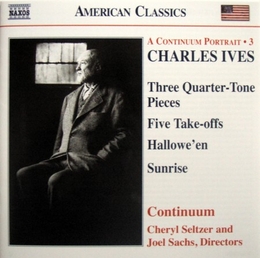 Image du média "THREE QUARTER-TONE PIECES / MÉLODIES / 5 TAKE-OFFS de Charles IVES"