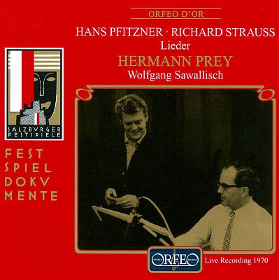 Couverture LIEDER (+ R.STRAUSS) de Hans PFITZNER