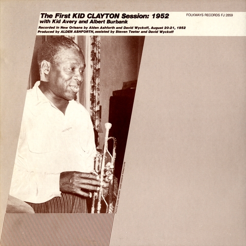 Couverture THE FIRST KID CLAYTON SESSION de Jimmy Kid CLAYTON