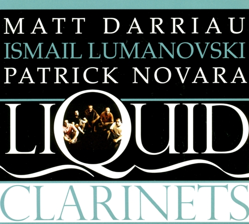 Couverture LIQUID CLARINETS de Matt DARRIAU