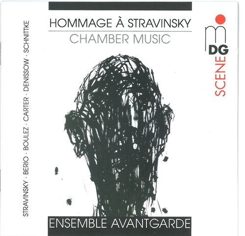 Couverture HOMMAGE A STRAVINSKY (BERIO,DENISSOW,SCHNITTKE,CARTER) de Igor STRAVINSKY