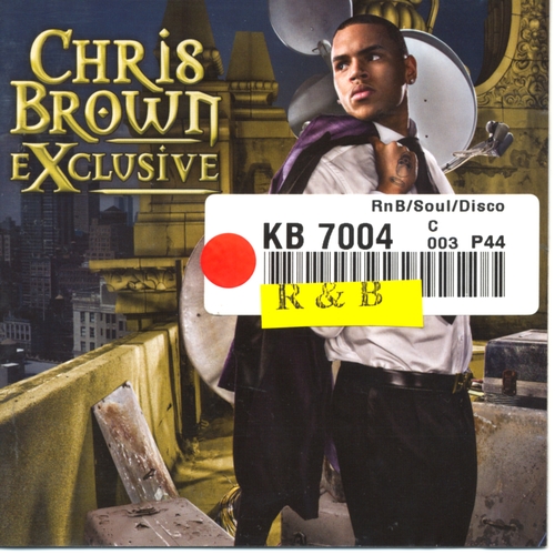 Couverture EXCLUSIVE de Chris BROWN