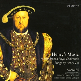 Image du média "HENRY'S MUSIC, MOTETS FROM A ROYAL CHOIRBOOK"