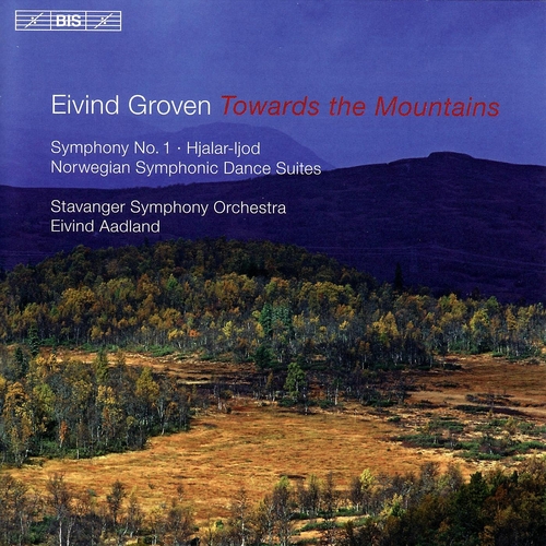 Couverture SYMPHONIE 1 "TOWARDS THE MOUNTAINS" / HJALARLJOD / ... de Eivind GROVEN